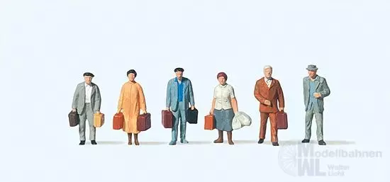 Preiser 75028 - Reisende TT 1:120