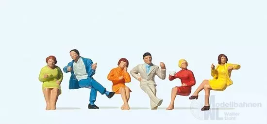 Preiser 14103 - Sitzende Personen H0 1:87