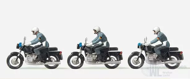 Preiser 16833 - Feldjäger auf Krad Bundeswehr H0 1:87