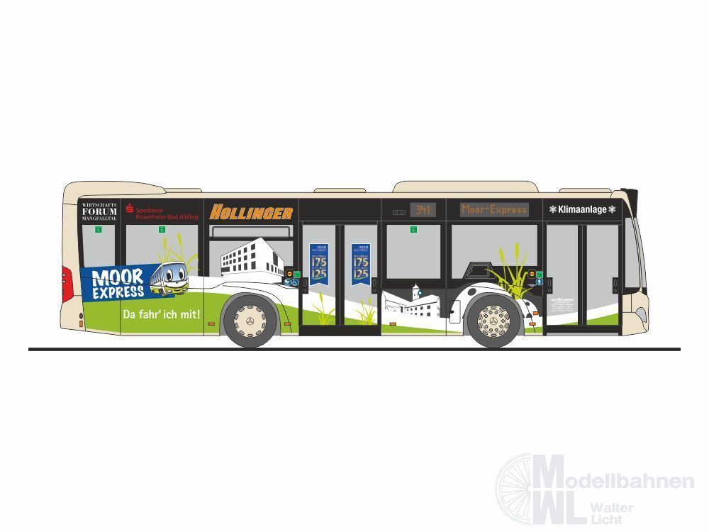 Rietze 67959 - Mercedes-Benz Citaro K´15 Omnibus Hollinger Bad Aibling H0 1:87