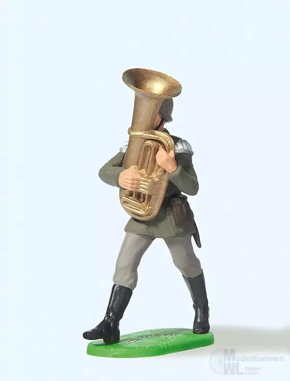 Preiser 56092 - Musiker im Marsch mit Posaune 1:25