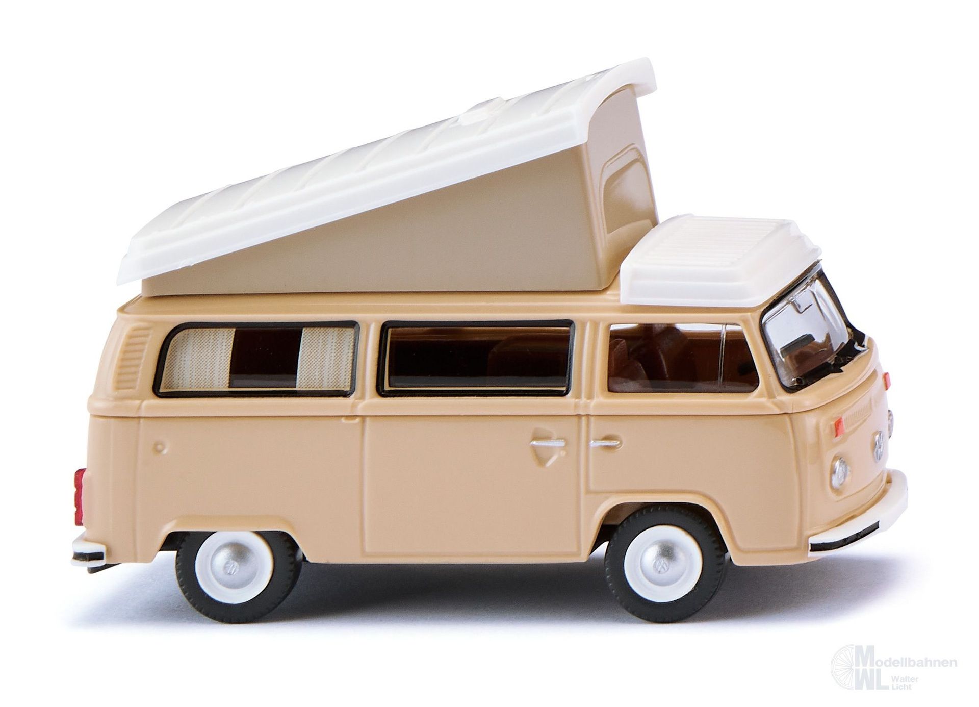 Wiking 031803 - VW T2b Campingbus - beige H0 1:87