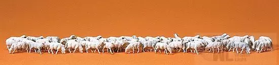 Preiser 14411 - Schafherde 60 Figuren H0 1:87