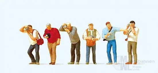 Preiser 10545 - Eisenbahnfans H0 1:87