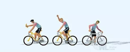 Preiser 25008 - Radrennfahrer Team 3 H0 1:87