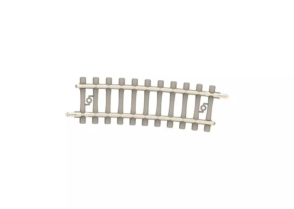 Trix 14514 - Gleis gebogen R4 362,6mm 7,5° Betonschwelle N 1:160