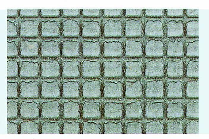 Heki 70082 - Heki dur Platte 28 x 14 cm 2 Stück Bürgersteig H0/TT