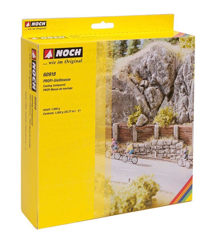 Noch 60918 - PROFI-Gießmasse 1.000 g G/1/0/H0/H0m/H0e/TT/N/Z