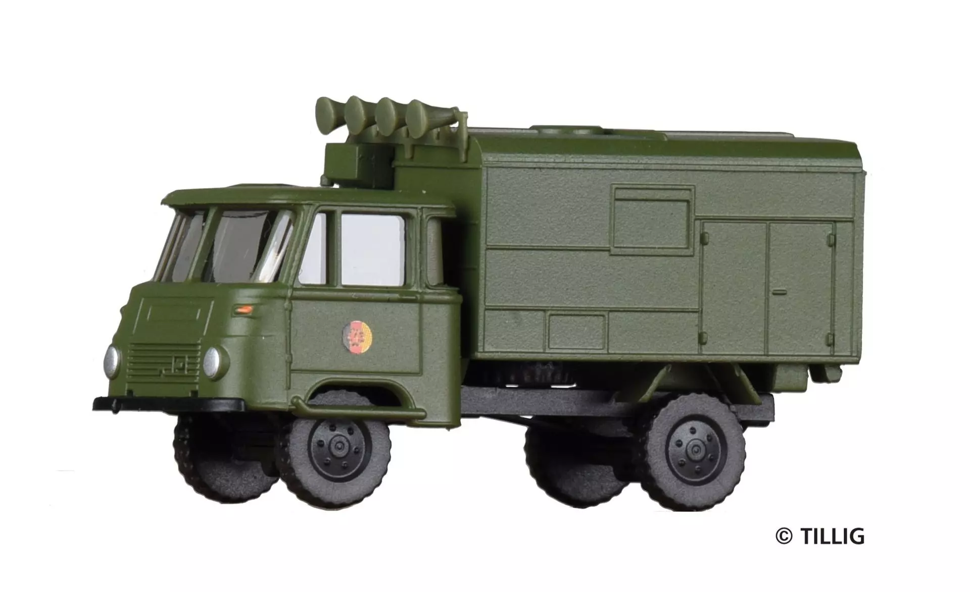 Tillig 19039 - Robur LO 1801 Kofferaufbau Nachrichtenwagen NVA TT 1:120