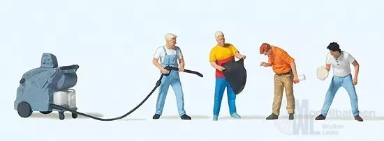 Preiser 10708 - An der Waschstraße H0 1:87