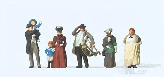 Preiser 12176 - Passanten um 1900 H0 1:87