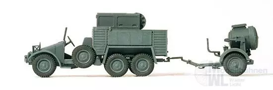 Preiser 16584 - Scheinwerferkw KFZ 83. Krupp. H0 1:87