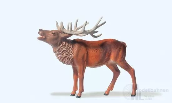Preiser 47701 - Hirsch röhrend 1:25