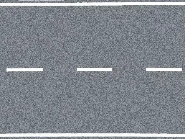 Noch 48583 - Bundesstraße grau TT 1:120