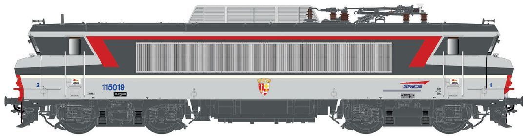 LS Models 10979S - E-Lok BB 15019 SNCF Ep.IV/V Corail H0/WS Sound