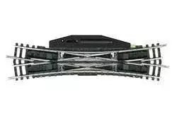 Trix 14960 - Doppelkreuzungsweiche DKW 15° Grad R4 elektrisch N 1:160