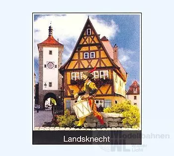 Preiser 99504 - Landsknecht mit Trommel H0 1:87