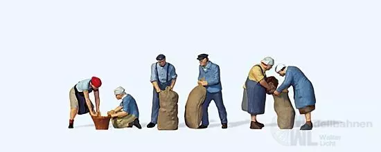 Preiser 10605 - Bei der Kartoffelernte H0 1:87