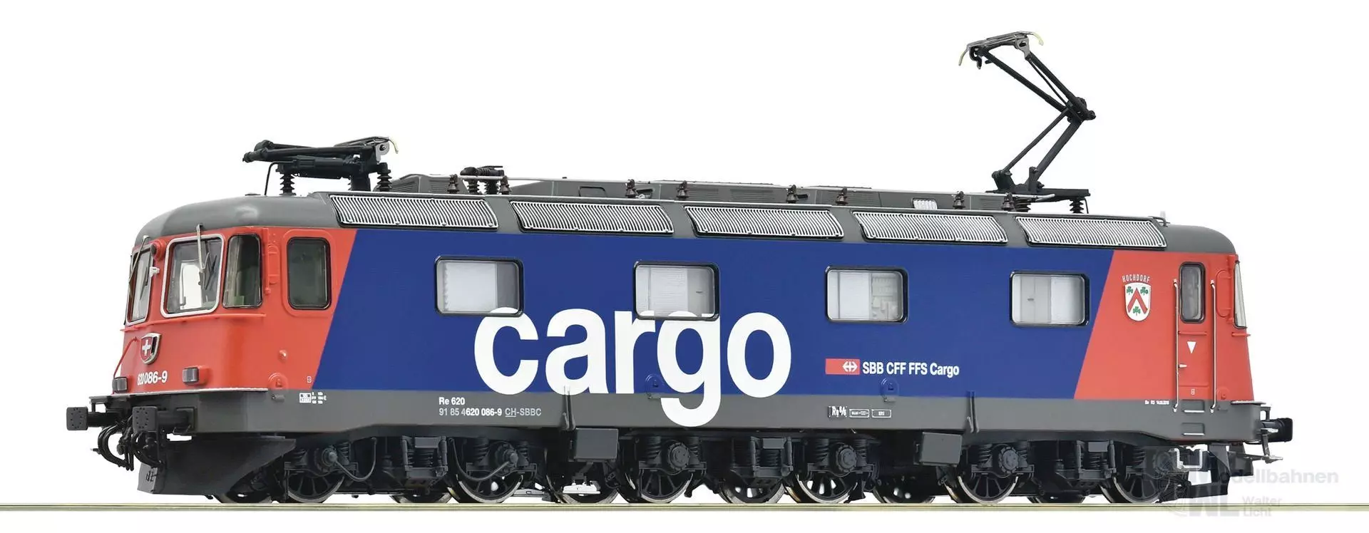 Roco 7510033 - E-Lok Re 620 086-9 SBB Ep.VI H0/GL Sound