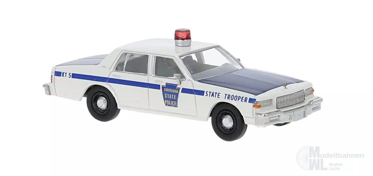 Brekina 19715 - Chevrolet Caprice Pennsylvania State Trooper H0 1:87