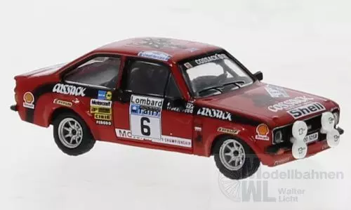 Brekina 19582 - Ford Escort RS 1800 6 Roger Clark RAC-Sieger 1976 H0 1:87