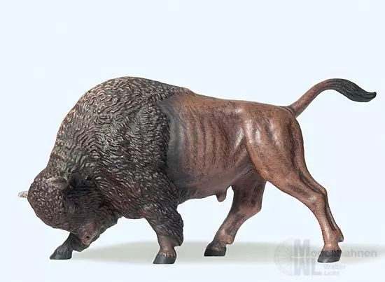 Preiser 47535 - Büffel stoßend 1:25