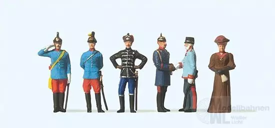 Preiser 12185 - Kaiser Wilhelm II, Kaiser Fra H0 1:87