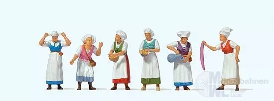 Preiser 24760 - Mittelaltermarkt (1) H0 1:87