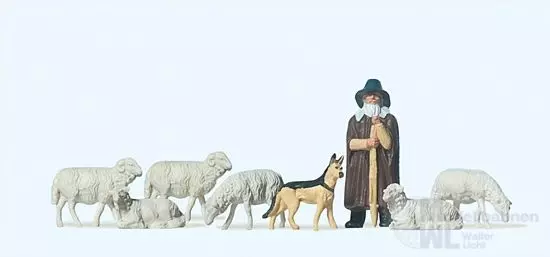 Preiser 14160 - Schäferei H0 1:87