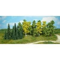 Heki 1230 - Baum und Tanne 5-11 cm 26 Stück H0/TT/N/Z