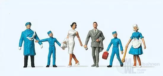 Preiser 14131 - Am Hotel H0 1:87