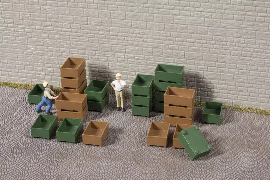 Auhagen 43657 - Transportkisten TT 1:120