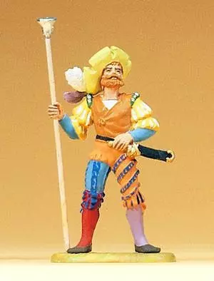 Preiser 52313 - Rottmeister mit Ladestange 1:25