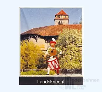 Preiser 99505 - Landsknecht mit Trommel H0 1:87
