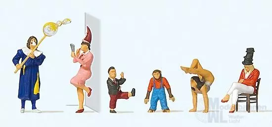 Preiser 20265 - Zirkusartisten H0 1:87