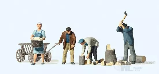 Preiser 10539 - Auf dem Bauernhof H0 1:87