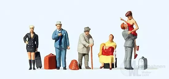 Preiser 10540 - Reisende H0 1:87