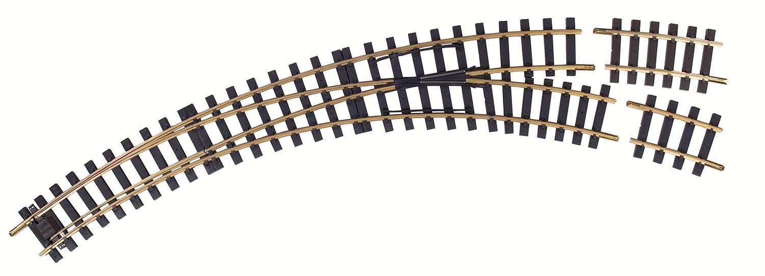 Piko 35225 - Bogenweiche R3 - R5 rechts SPUR G 1:22,5 Piko 35225 - Bogenweiche R3 - R5 rechts SPUR G 1:22,5