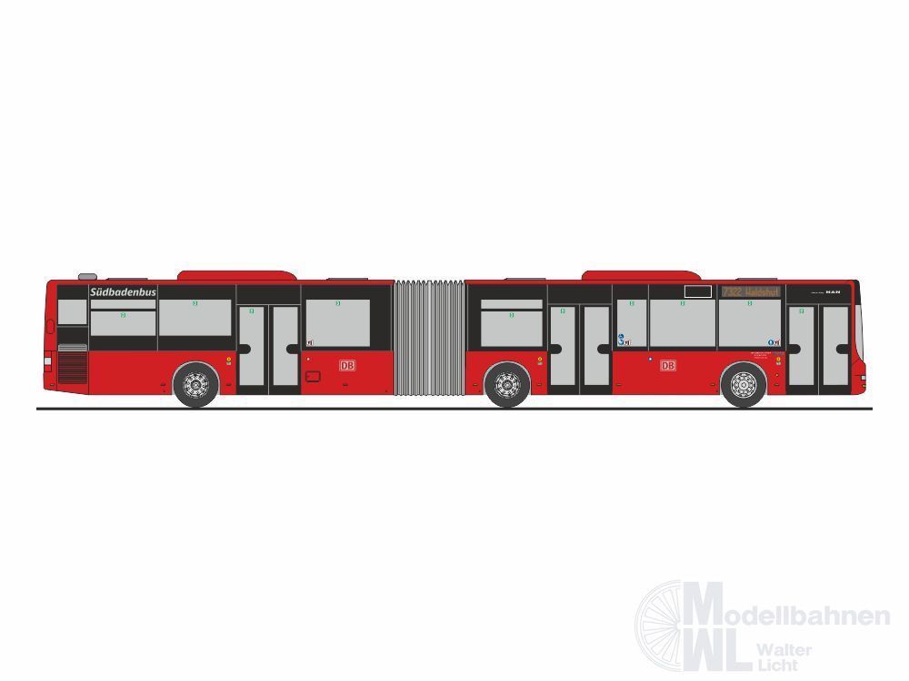 Rietze 72770 - MAN Lion´s City G´15 Südbadenbus H0 1:87