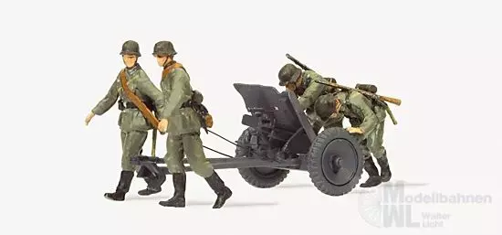 Preiser 16602 - Panzerabwehrkanone 3,7 cm PAK H0 1:87