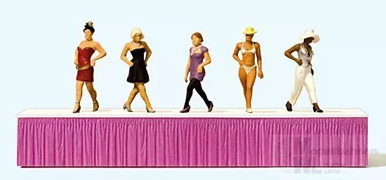 Preiser 10621 - Auf dem Laufsteg H0 1:87