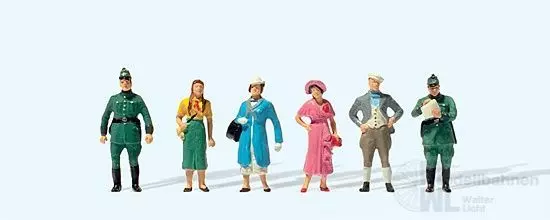 Preiser 12483 - Passanten und Polizei um 1936 H0 1:87