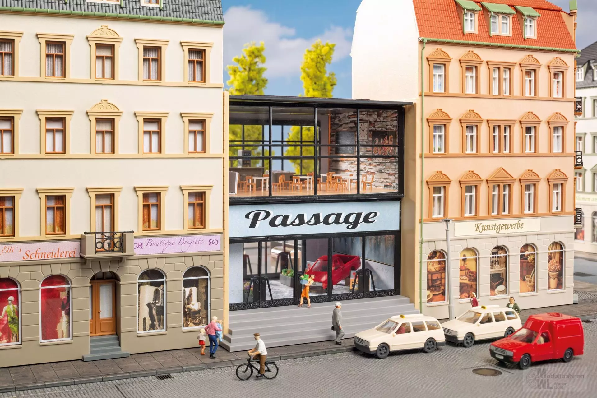 Auhagen 11479 - Stadthaus-Passage TT 1:120