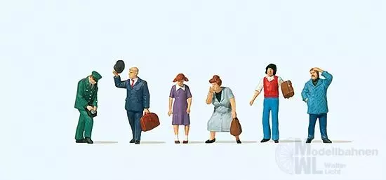 Preiser 75058 - Straßenszenen DDR TT 1:120