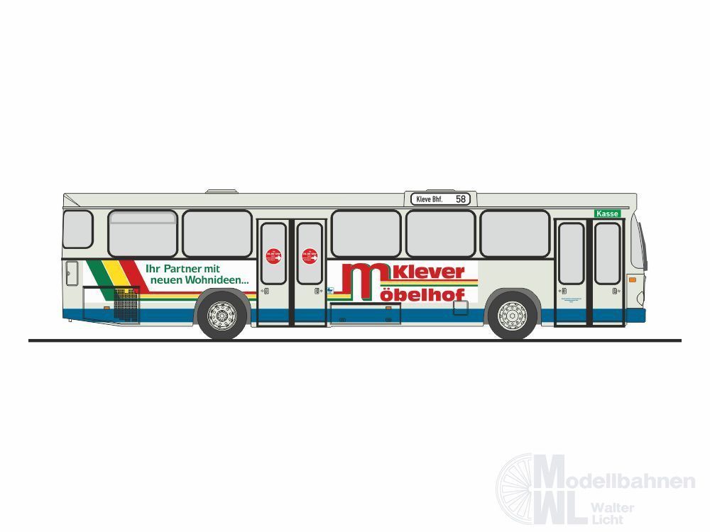 Rietze 72331 - MAN SL 200 NIAG Moers H0 1:87