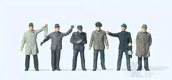 Preiser 14018 - Rangierpersonal DB H0 1:87