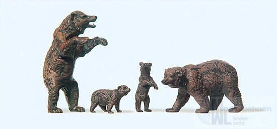Preiser 20386 - Braunbären H0 1:87
