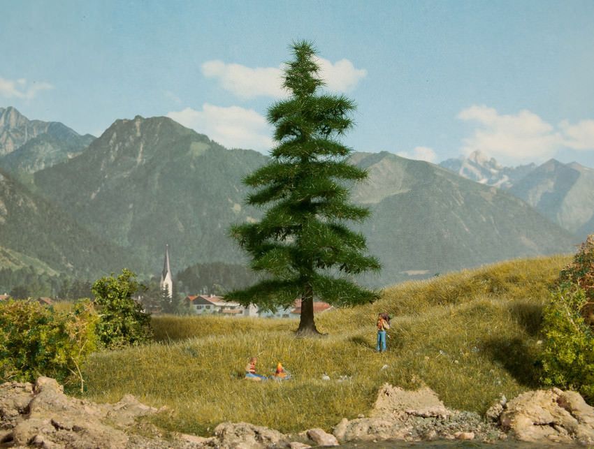 Noch 21811 - Nordmanntanne 14,5 cm hoch H0/TT/N