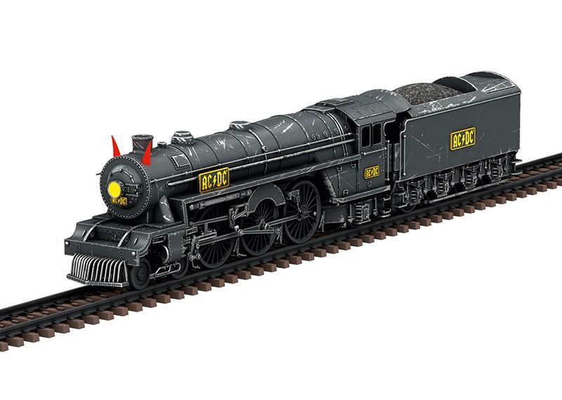 Trix 25492 - Dampflok Black Ice AC/DC H0/GL
