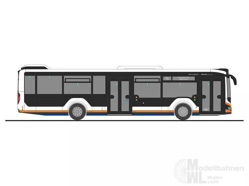 Rietze 75399 - MAN Lion´s City 12´18 DB Regio Bus Mitte- ESWE Wiesbaden H0 1:87